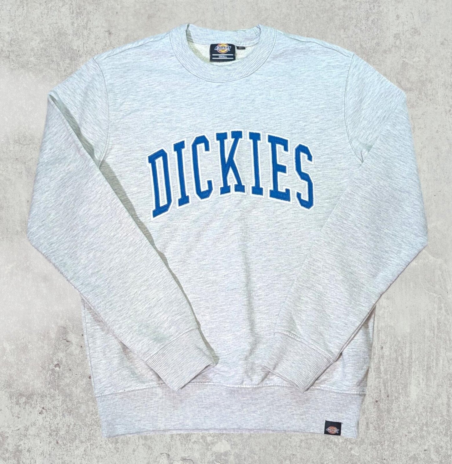 Dickies Men's Sweatshirt Jumper - Grey - Size Small