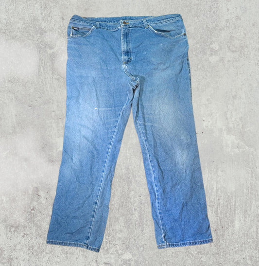 Lee Men's Straight Jeans - Blue - Size 40W 28L