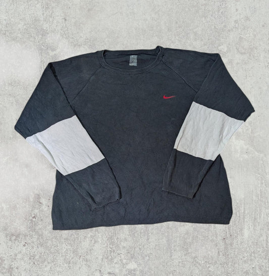 Nike Men's Vintage Golf Sweatshirt Jumper - Black - Size XL