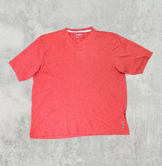 Reebok Men's Playdry T Shirt - Red - Size Large