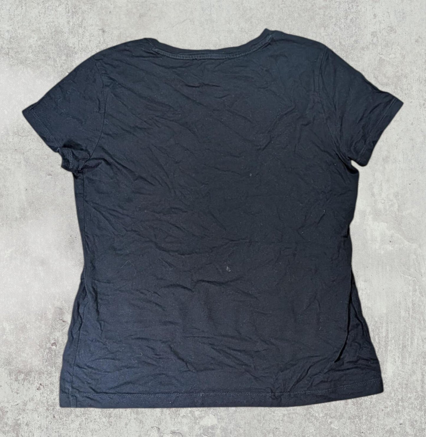DKNY Women's T Shirt - Black - Size Small