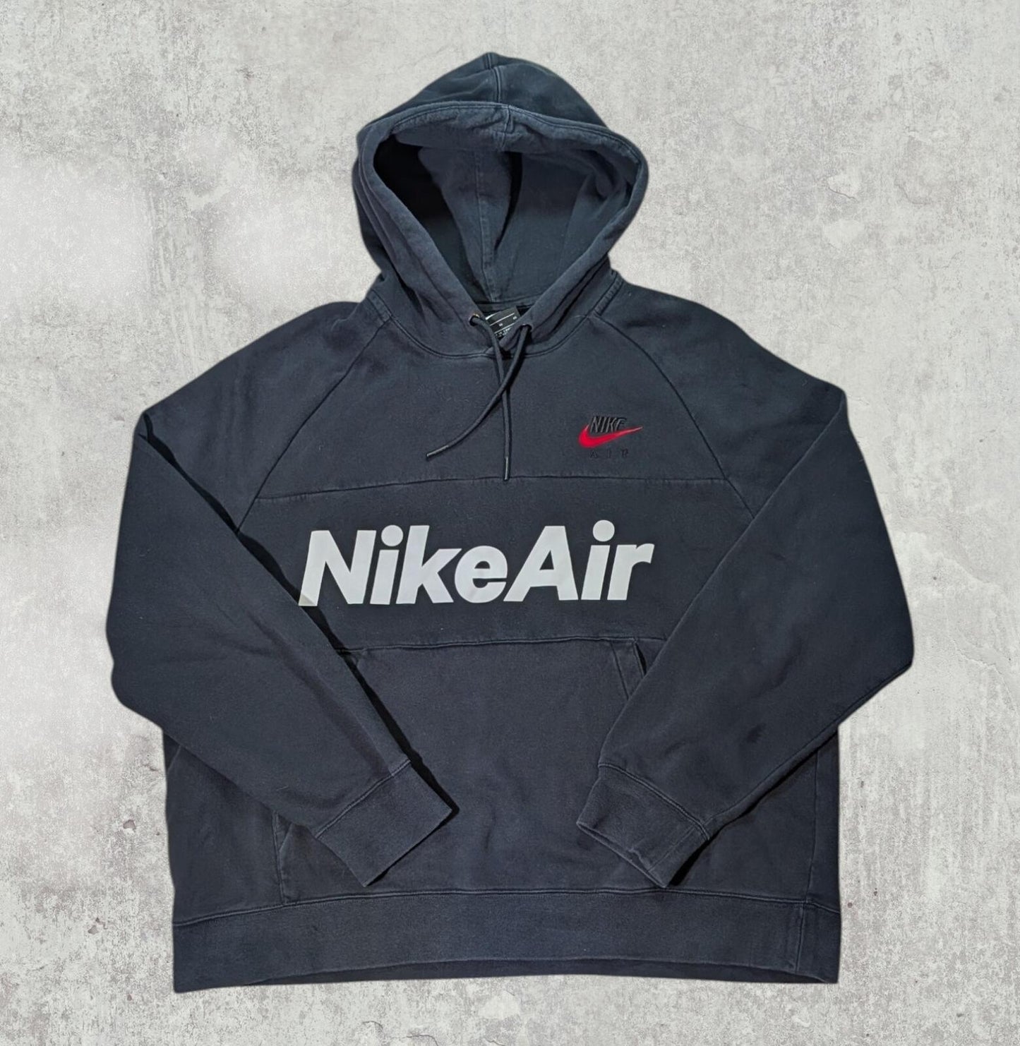 Nike Men's Hoodie Sweatshirt - Black - Size XL