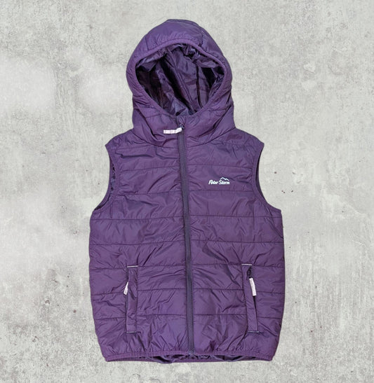 Peter Storm Girl's Gilet Jacket - Purple - Size 11-12 Years