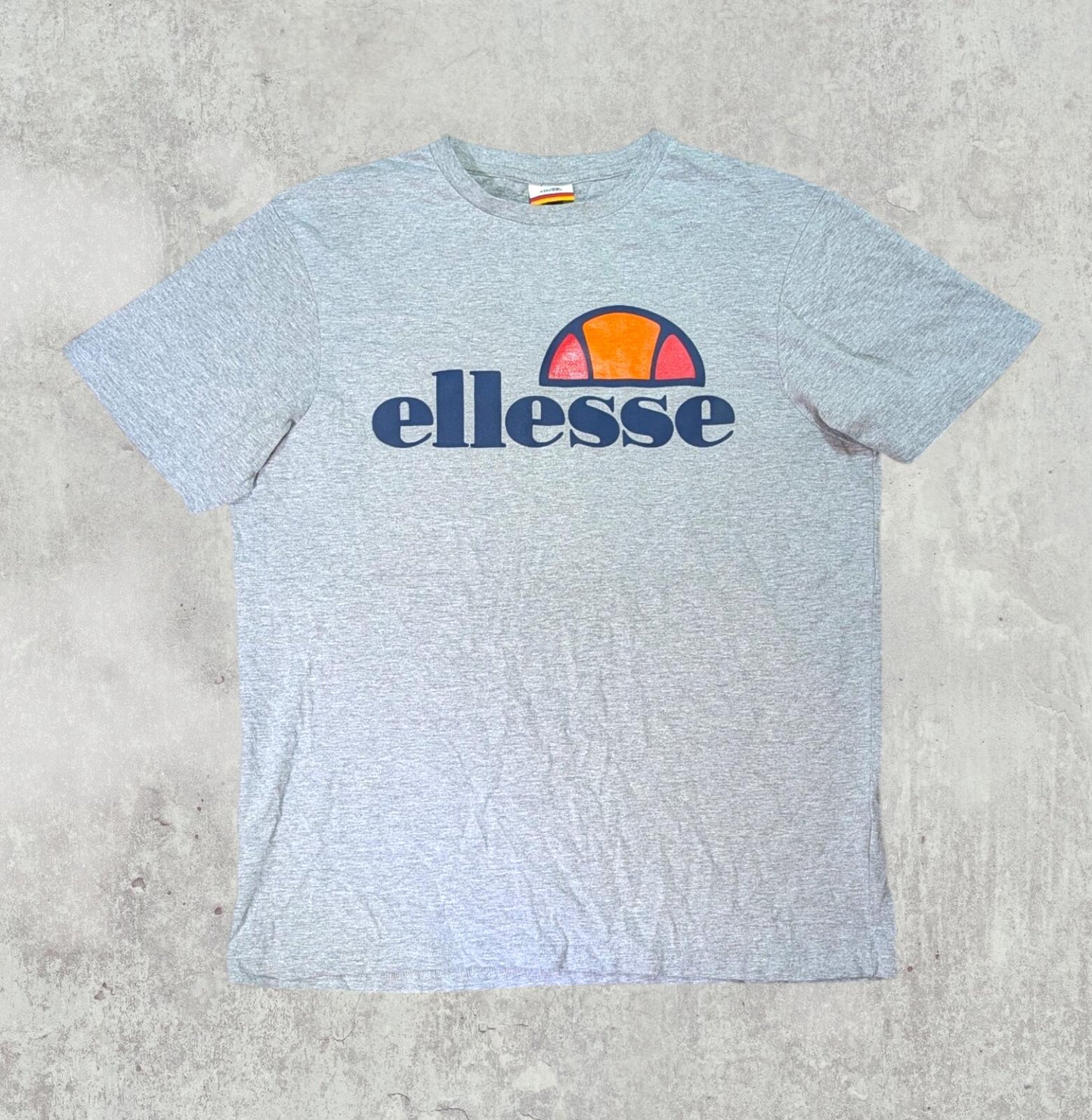 Ellesse Men's T Shirt - Grey - Size Large