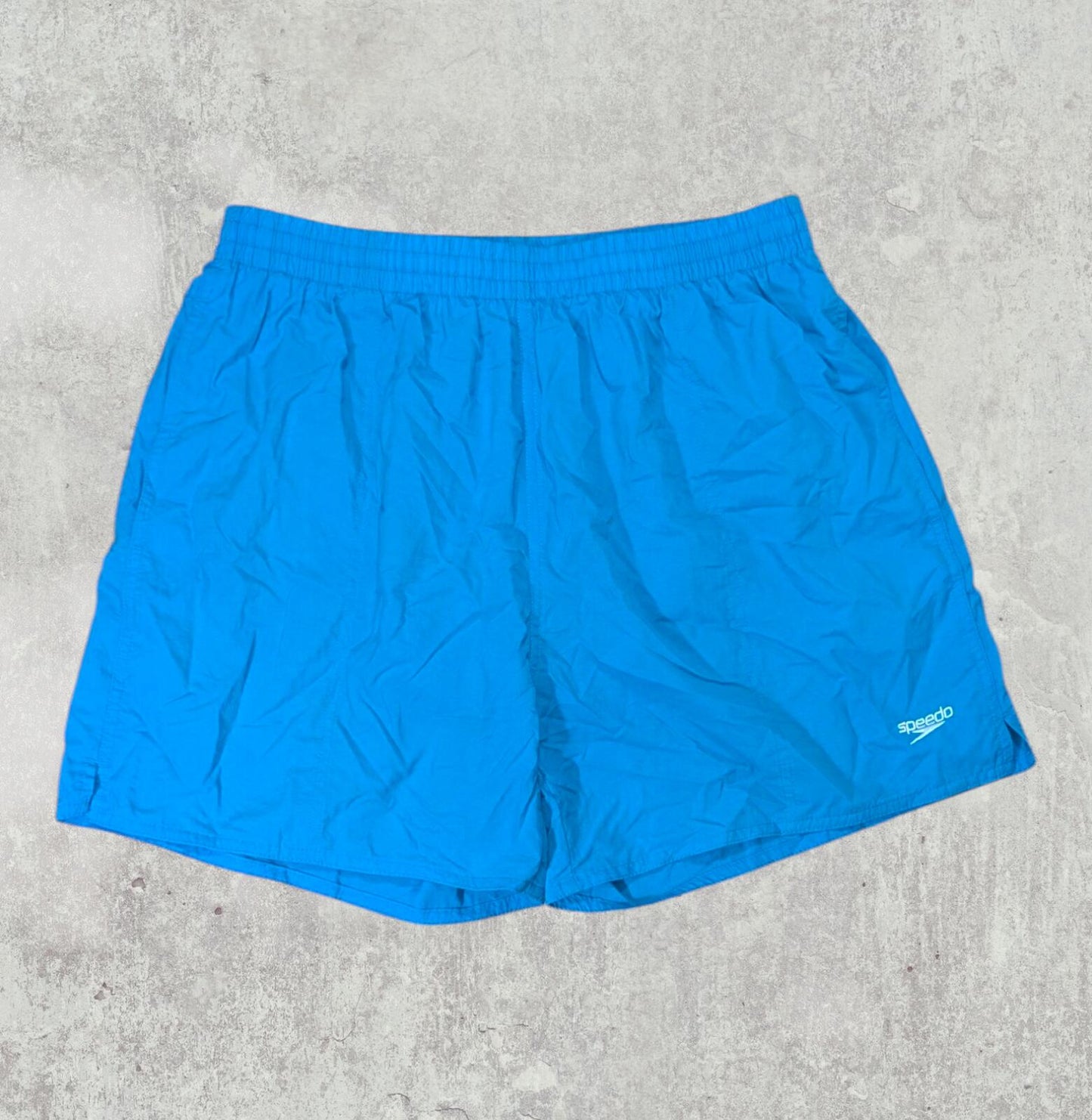 Speedo Men's Swimming Shorts - Blue - Size 30W 5L