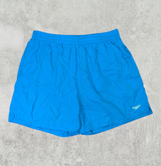 Speedo Men's Swimming Shorts - Blue - Size 30W 5L