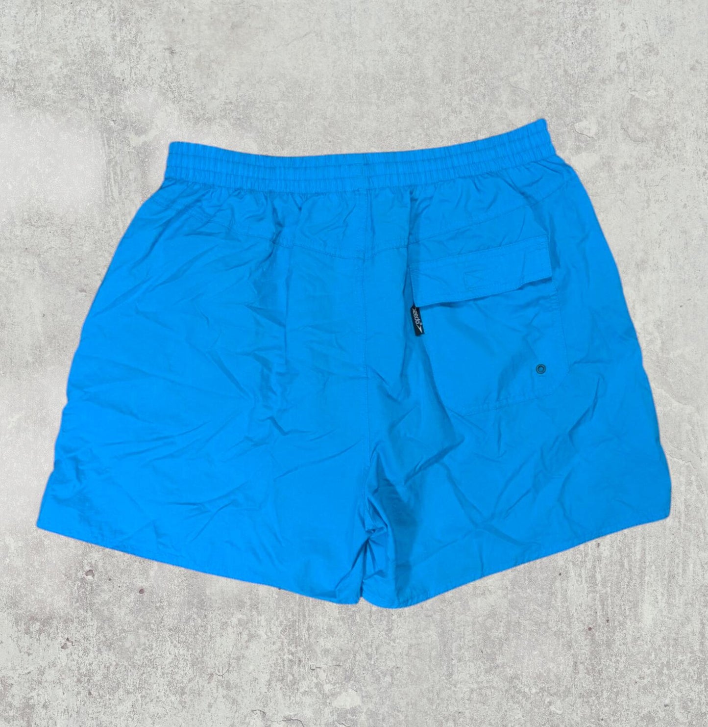 Speedo Men's Swimming Shorts - Blue - Size 30W 5L