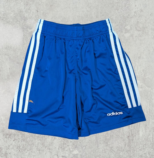 Adidas Boy's Climalite Shorts - Blue - Size 11-12 Years