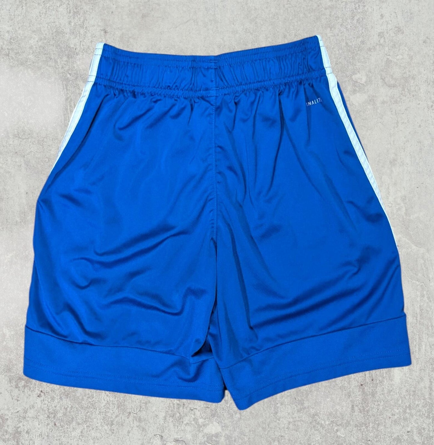Adidas Boy's Climalite Shorts - Blue - Size 11-12 Years