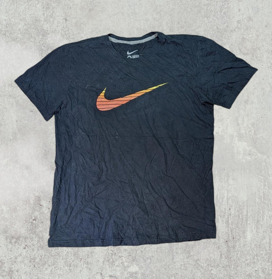 Nike Men's T Shirt - Black - Size Medium