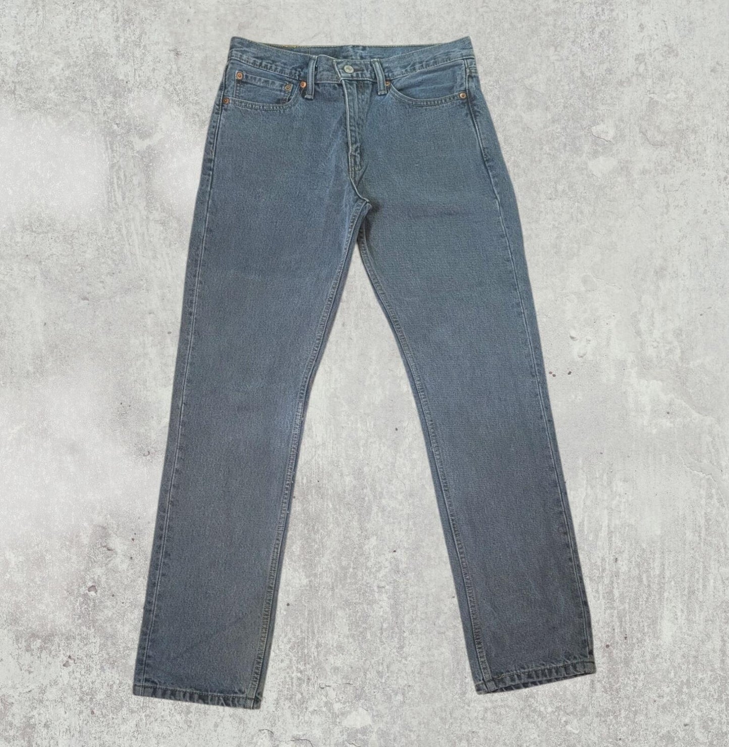 Levi's Men's 511 Straight Jeans - Blue - Size 32W 32L