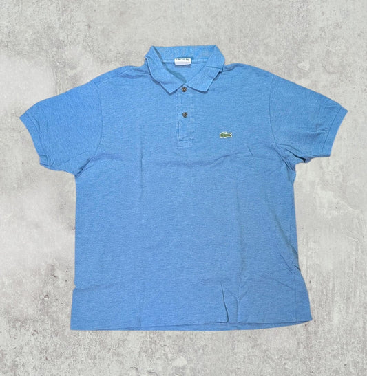 Lacoste Men's Polo T Shirt - Blue - Size 5 / Large