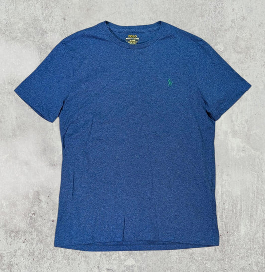 Ralph Lauren Men's Custom Slim Fit T Shirt - Navy - Size Medium
