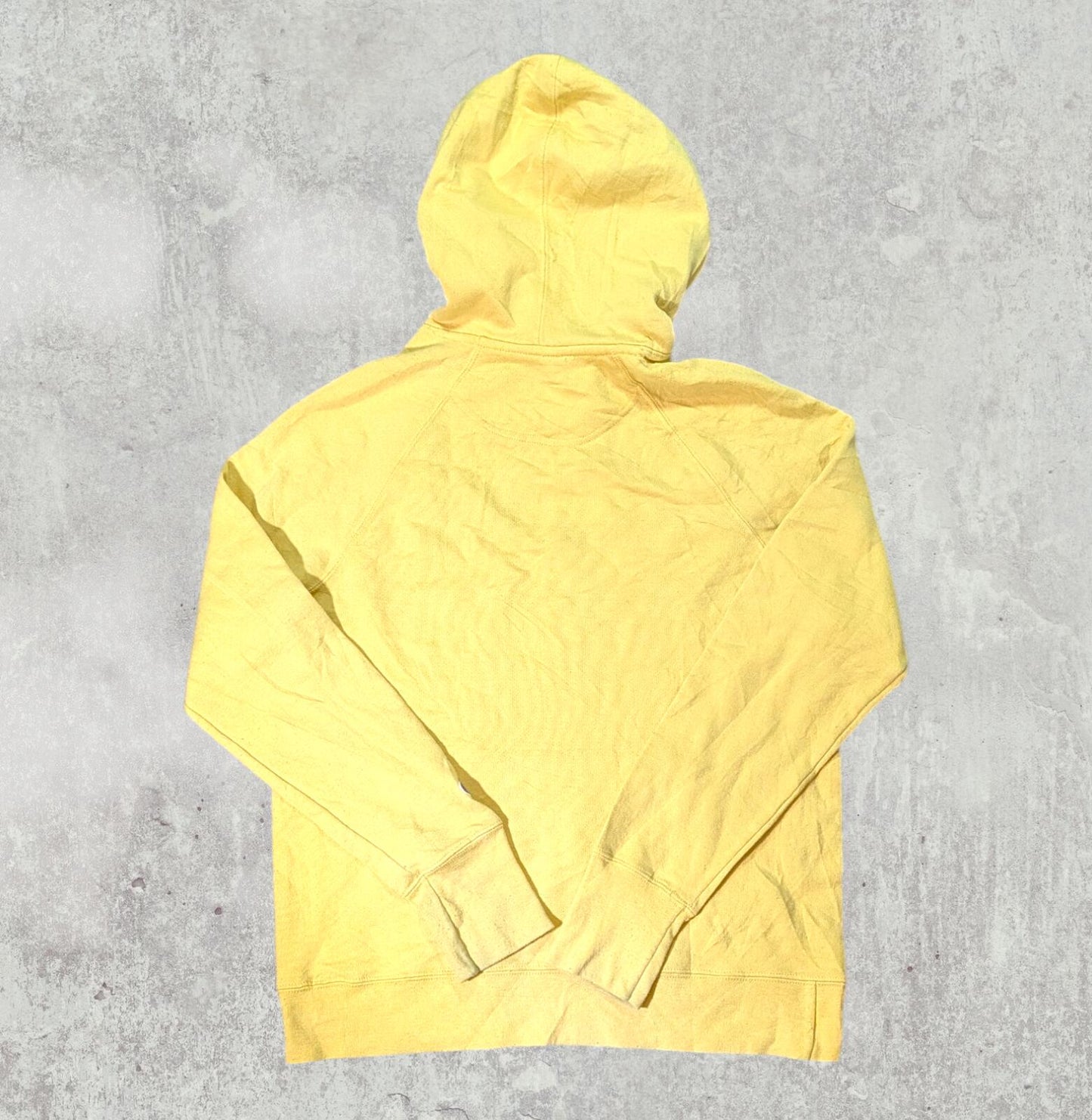 Champion Women's Hoodie Sweatshirt - Yellow - Size Small