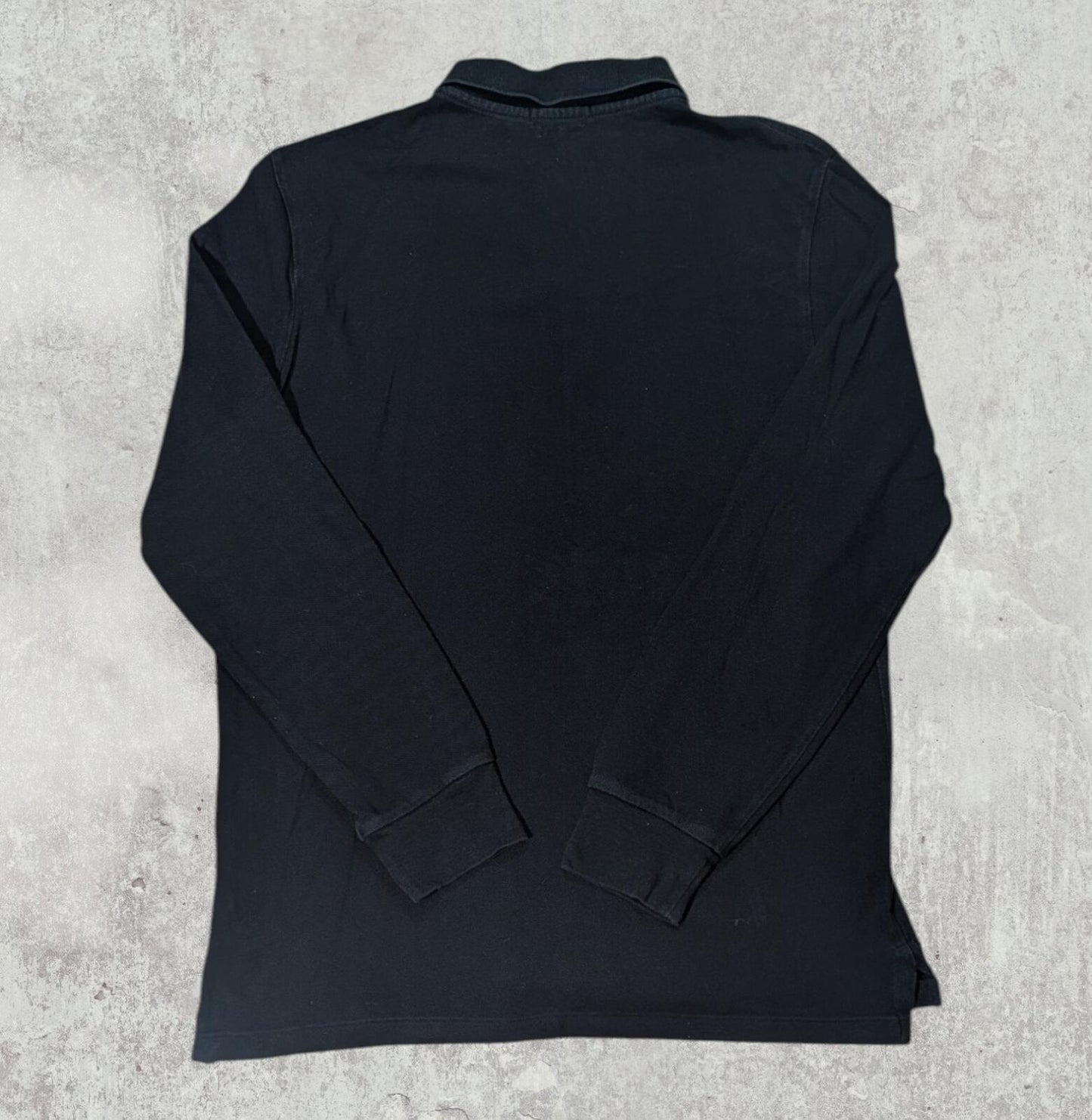Ralph Lauren Men's Custom Slim Fit Polo T Shirt - Black - Size Large