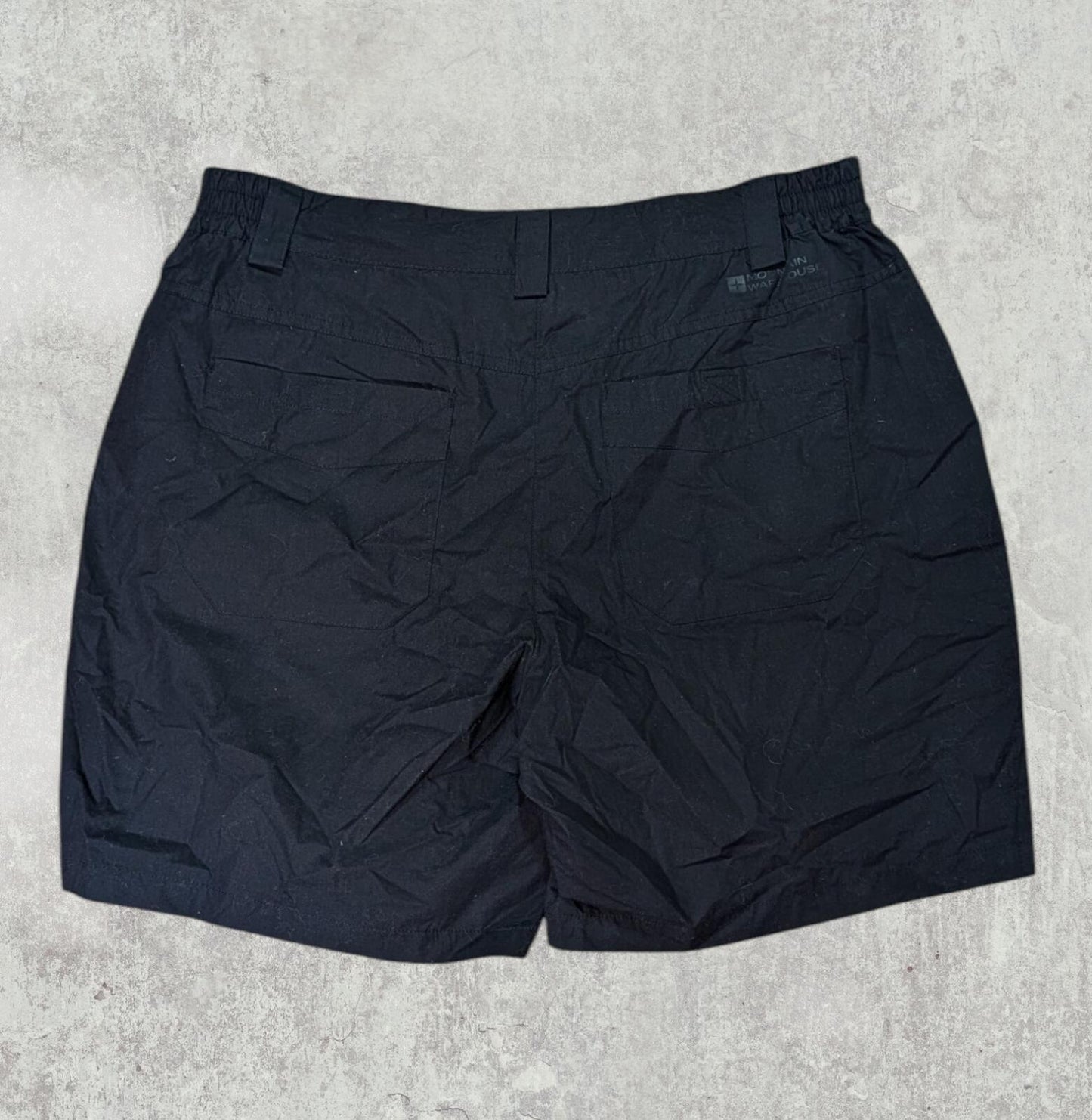 Mountain Warehouse Women's Shorts - Black - Size 14