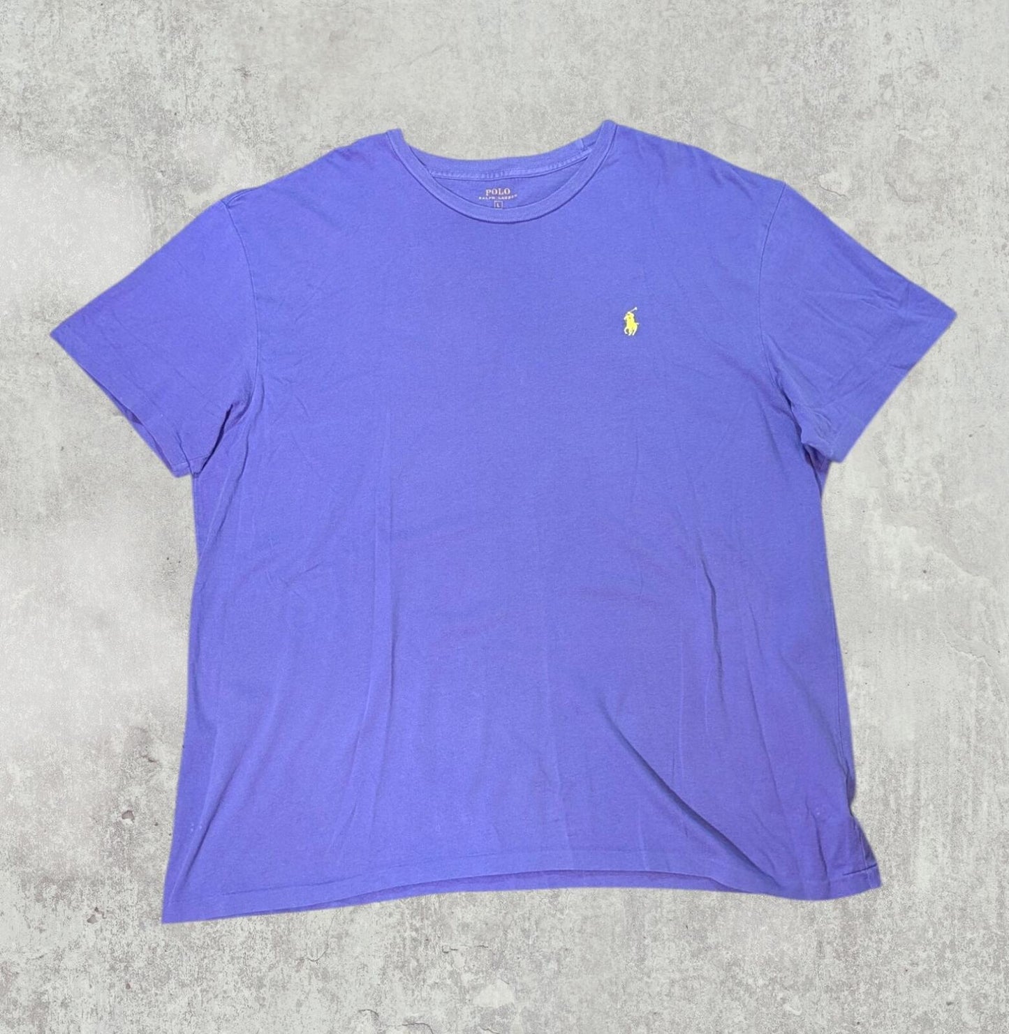 Ralph Lauren Men's T Shirt - Purple - Size Large