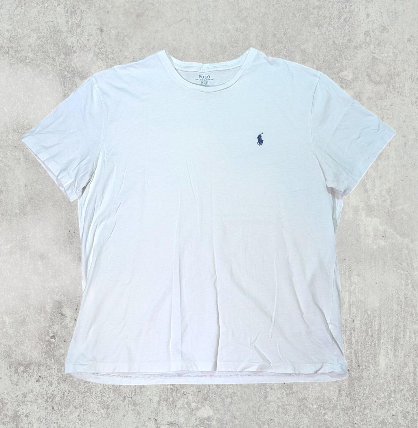 Ralph Lauren Men's T Shirt - White - Size Large