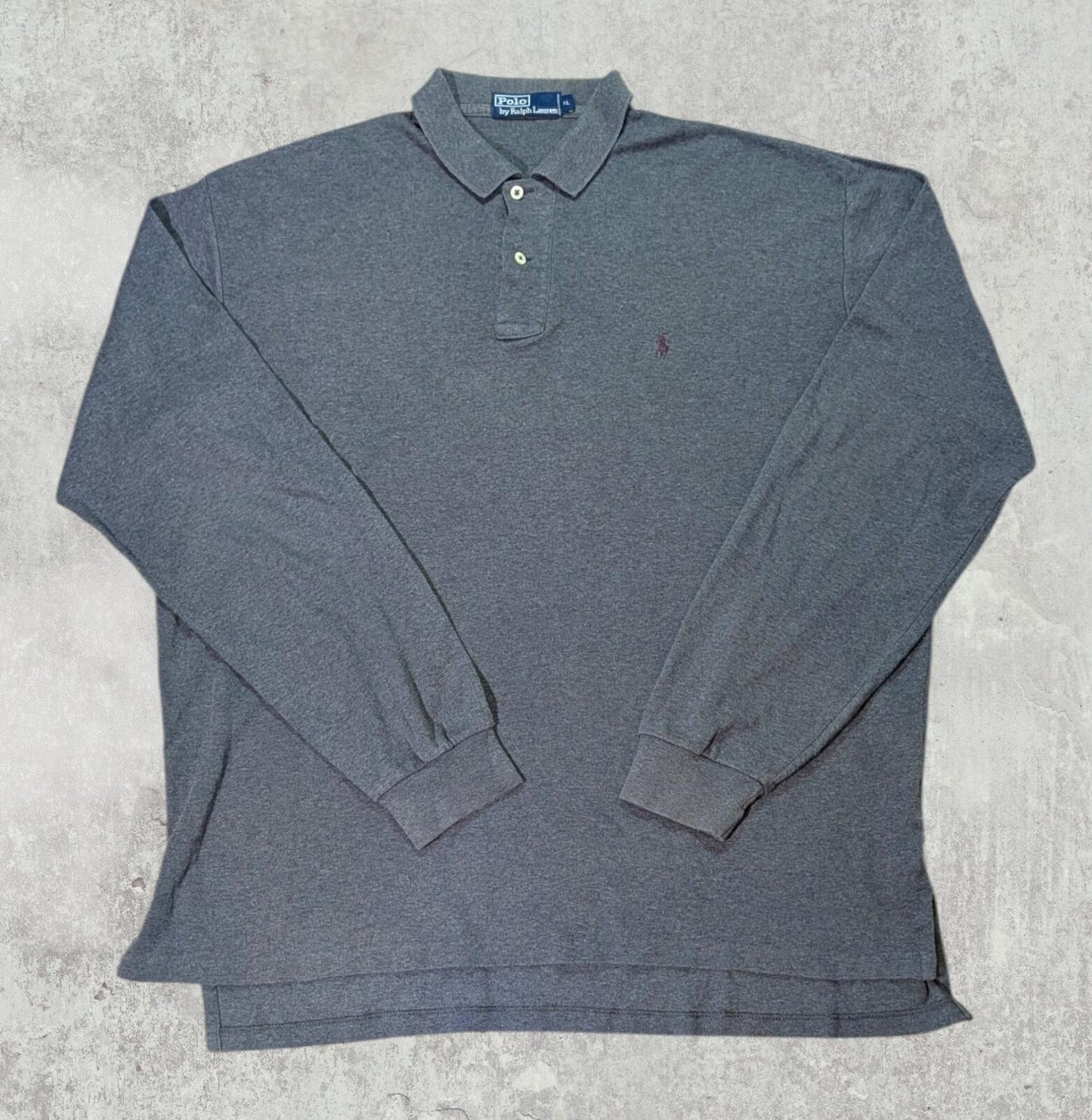 Ralph Lauren Men's Polo T Shirt - Grey - Size XL