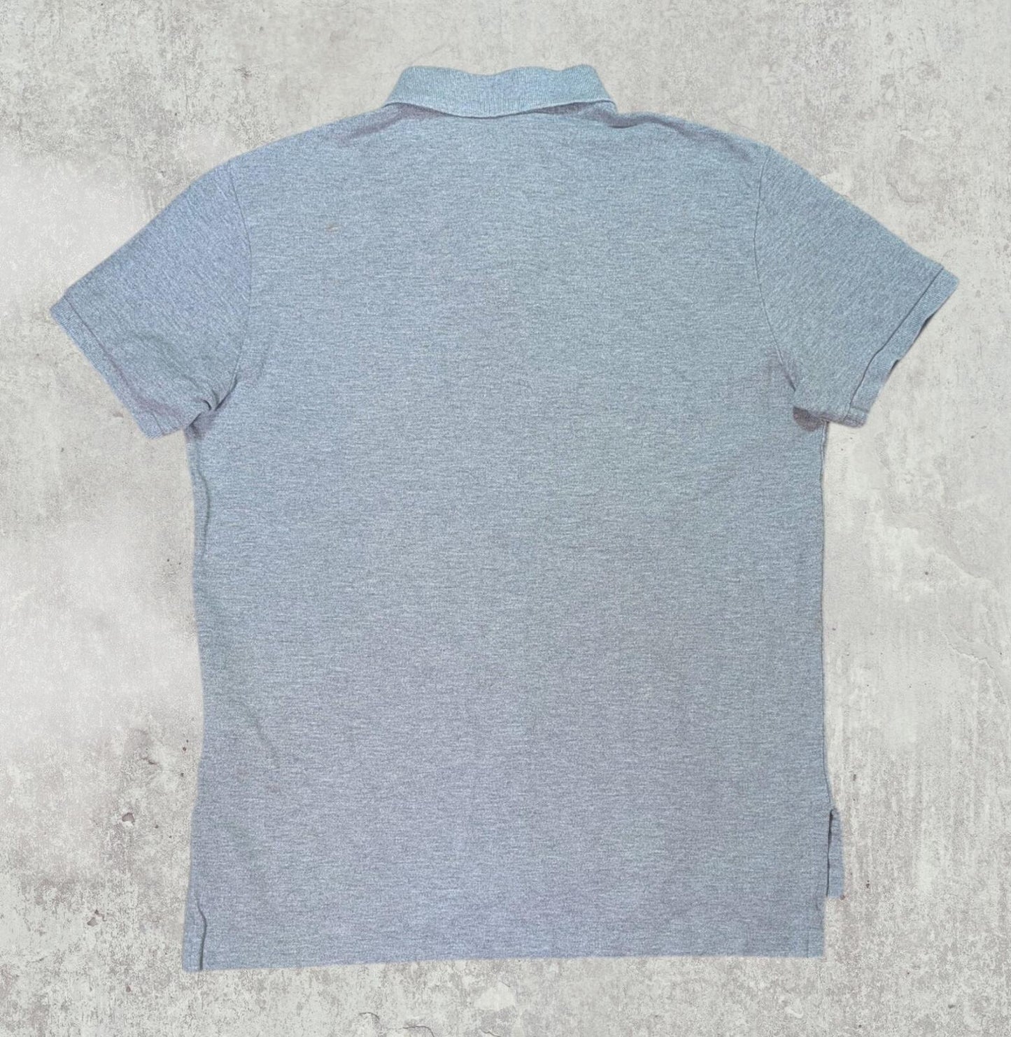 Ralph Lauren Men's Custom Fit Polo T Shirt - Grey - Size Medium