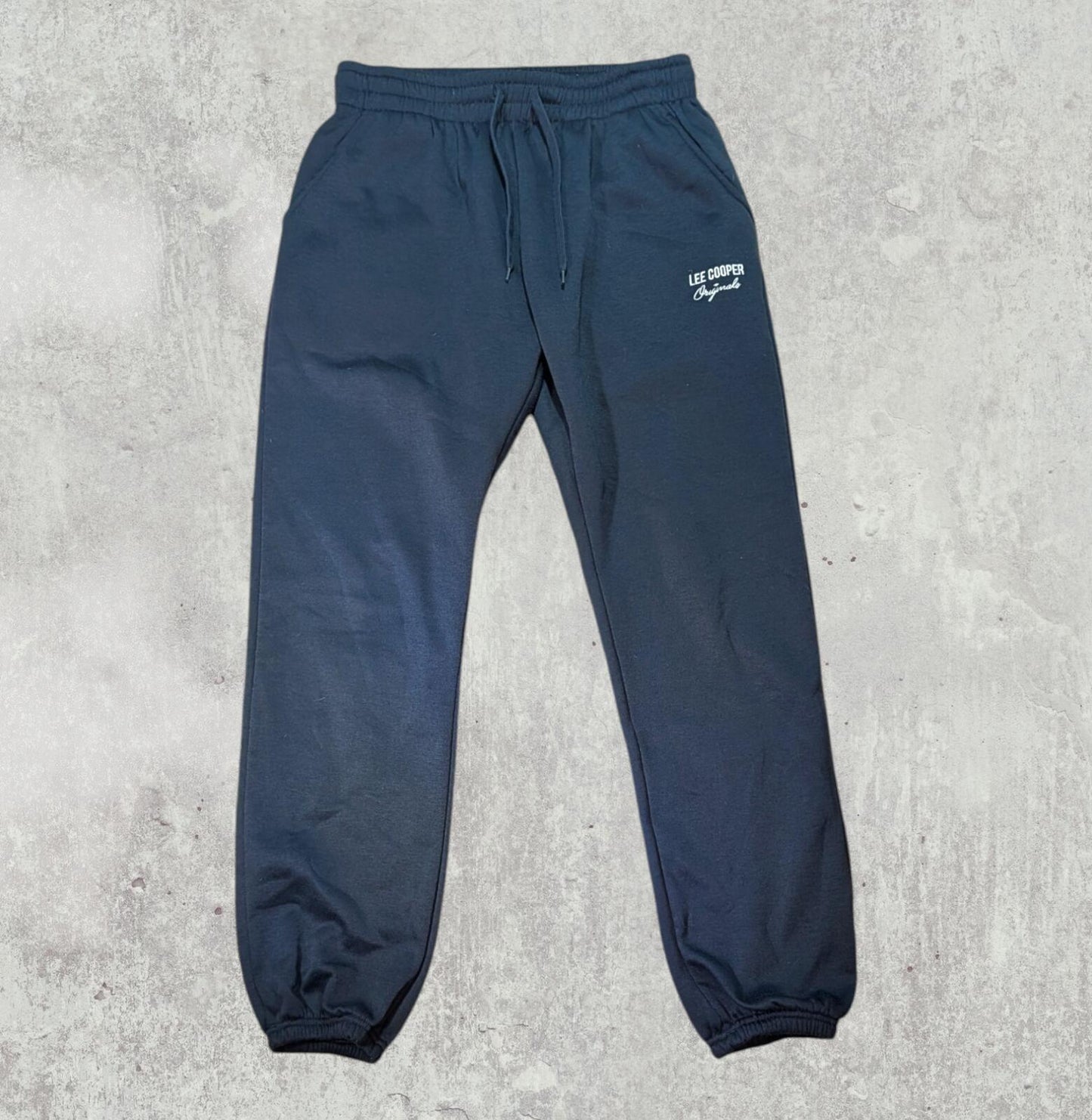 Lee Cooper Men's Joggers - Navy - Size XL
