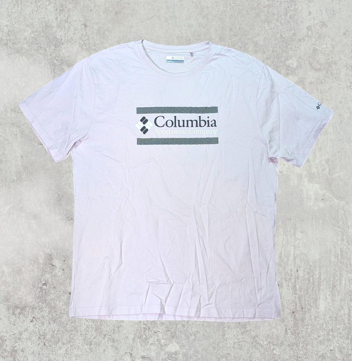 Columbia Men's T Shirt - Purple - Size Large