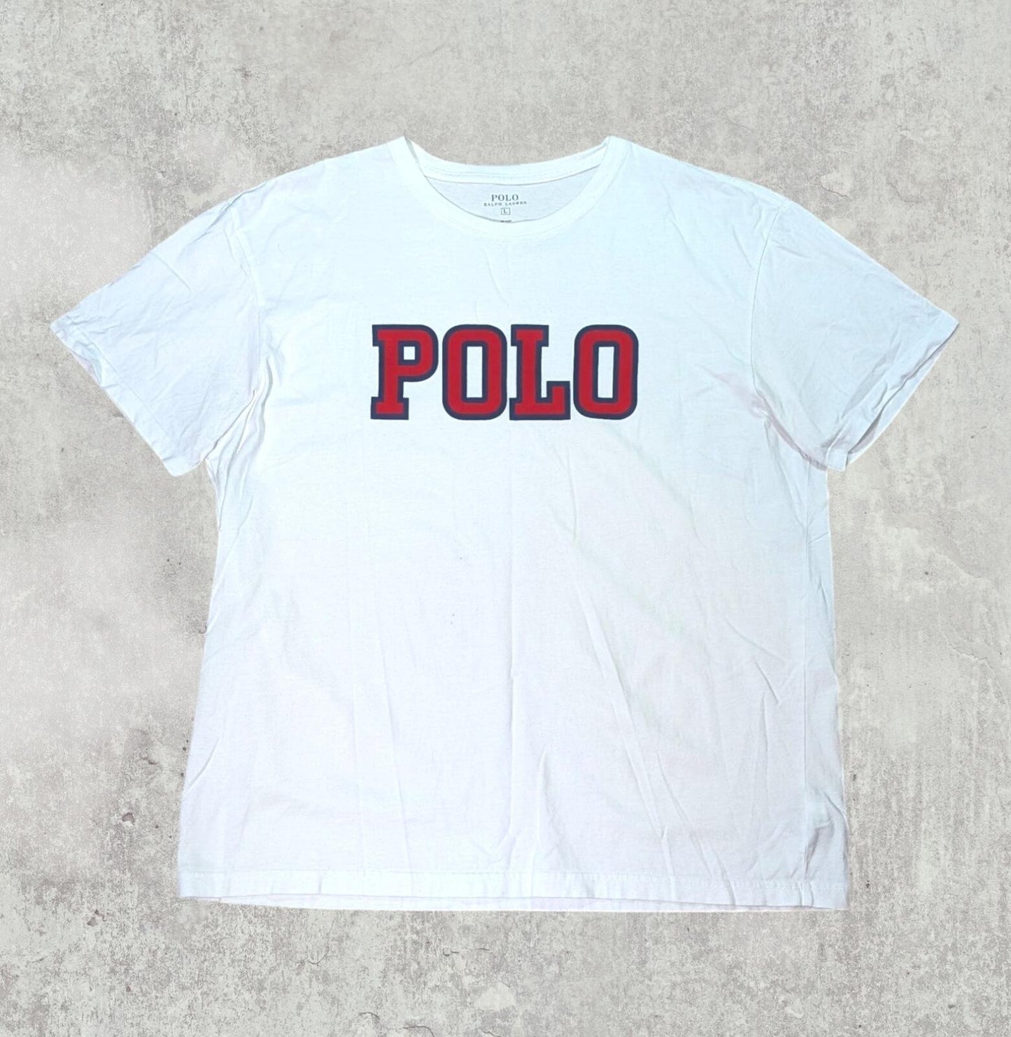 Ralph Lauren Men's T Shirt - White - Size Large