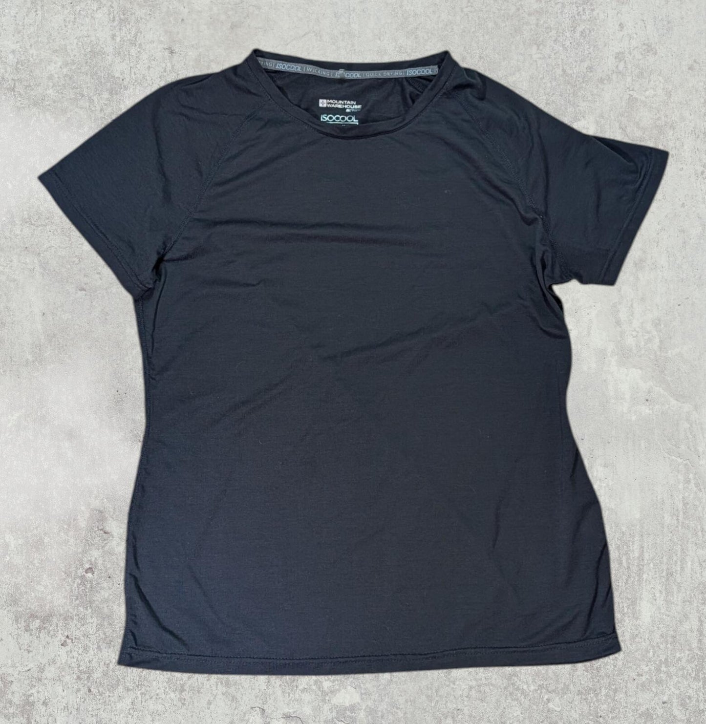 Mountain Warehouse Women's Isocool T Shirt - Black - Size 14