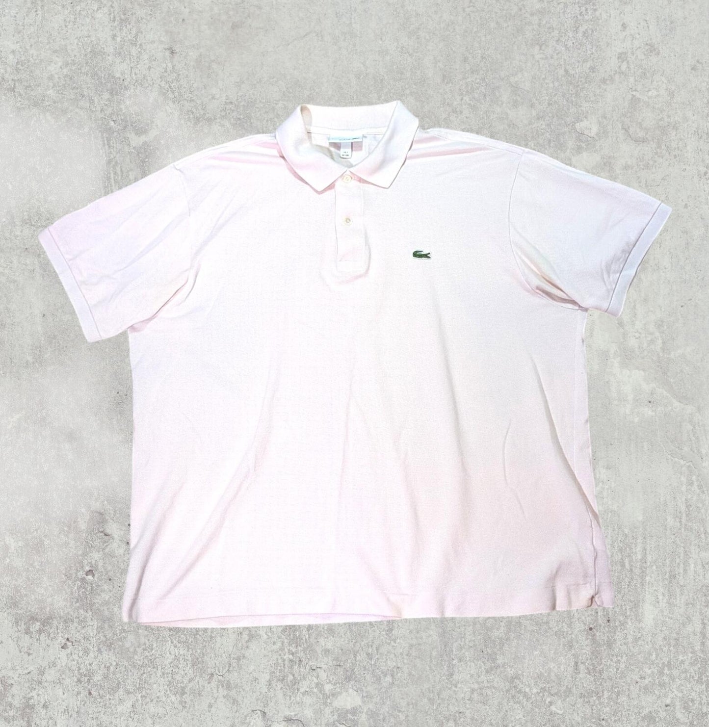 Lacoste Men's Classic Fit Polo T Shirt - Pink - Size 7 / XXL
