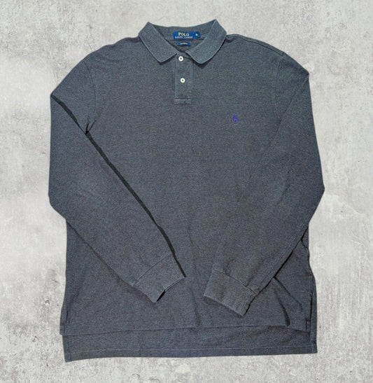 Ralph Lauren Men's Custom Fit Polo T Shirt - Grey - Size XL