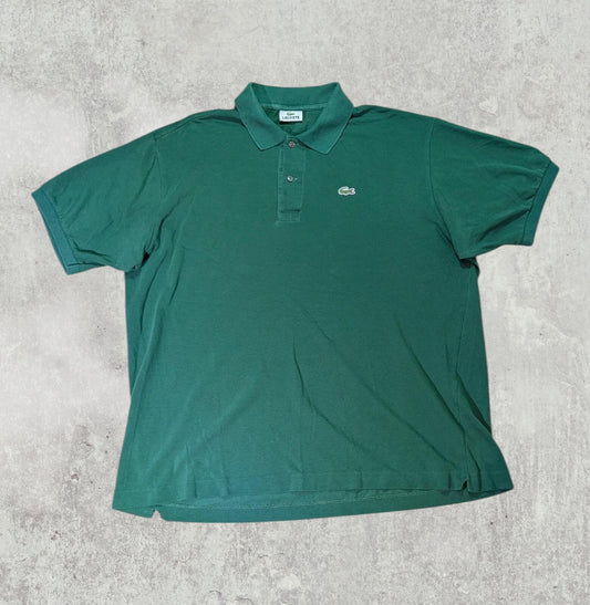 Lacoste Men's Polo T Shirt - Green - Size 7 / XXL