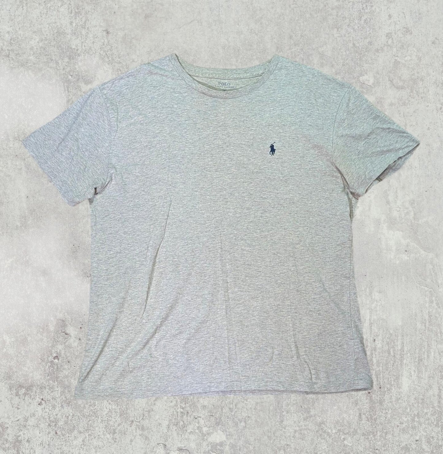 Ralph Lauren Men's T Shirt - Grey - Size Medium