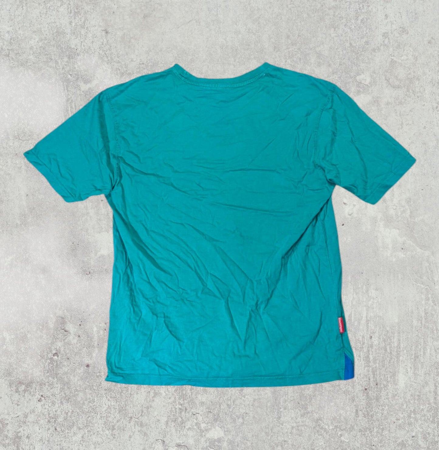 Slazenger Men's T Shirt - Green - Size Medium
