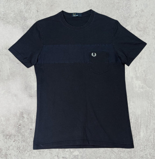 Fred Perry Men's T Shirt - Navy - Size Small