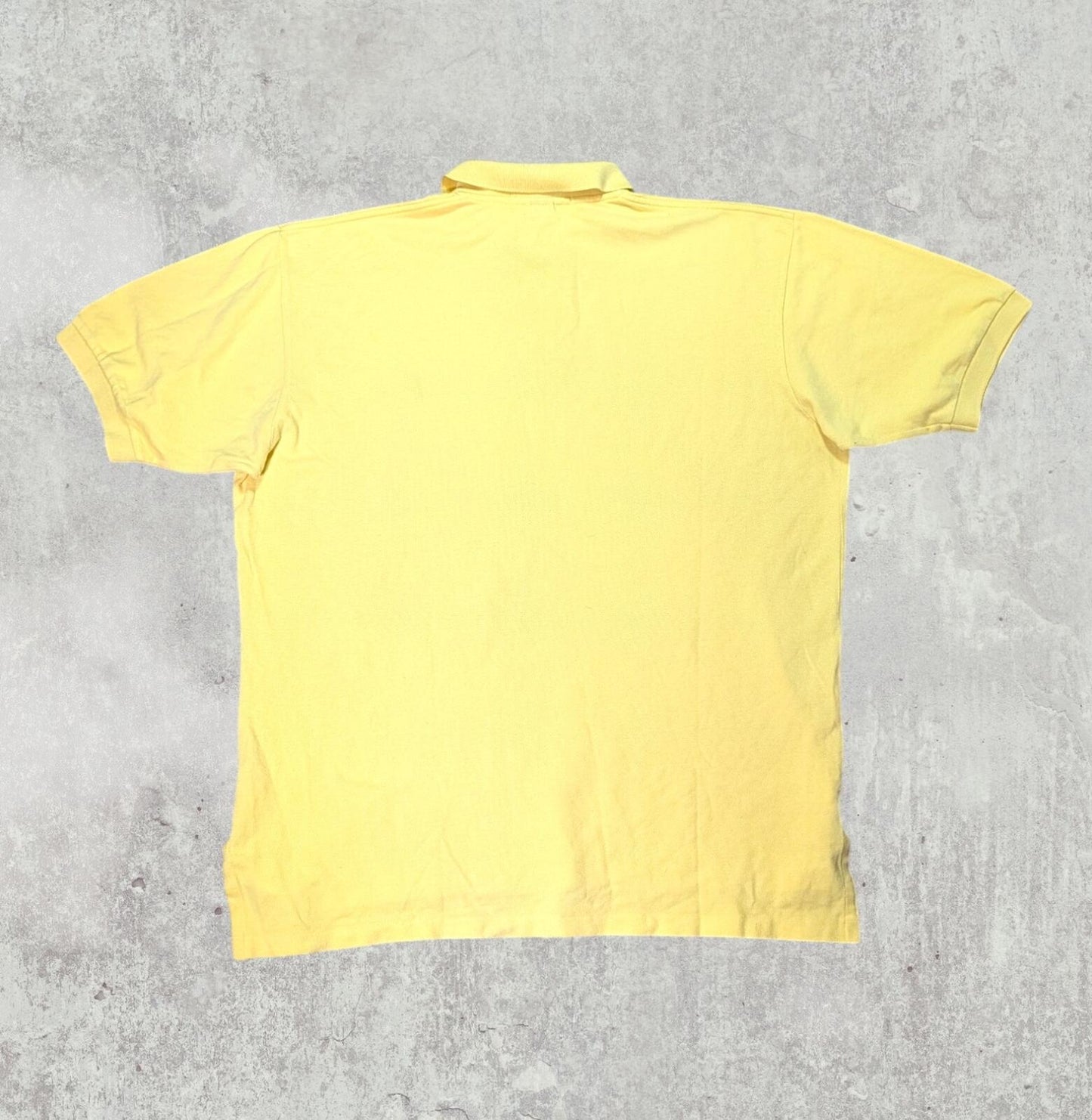 Ralph Lauren Men's Polo T Shirt - Yellow - Size Large
