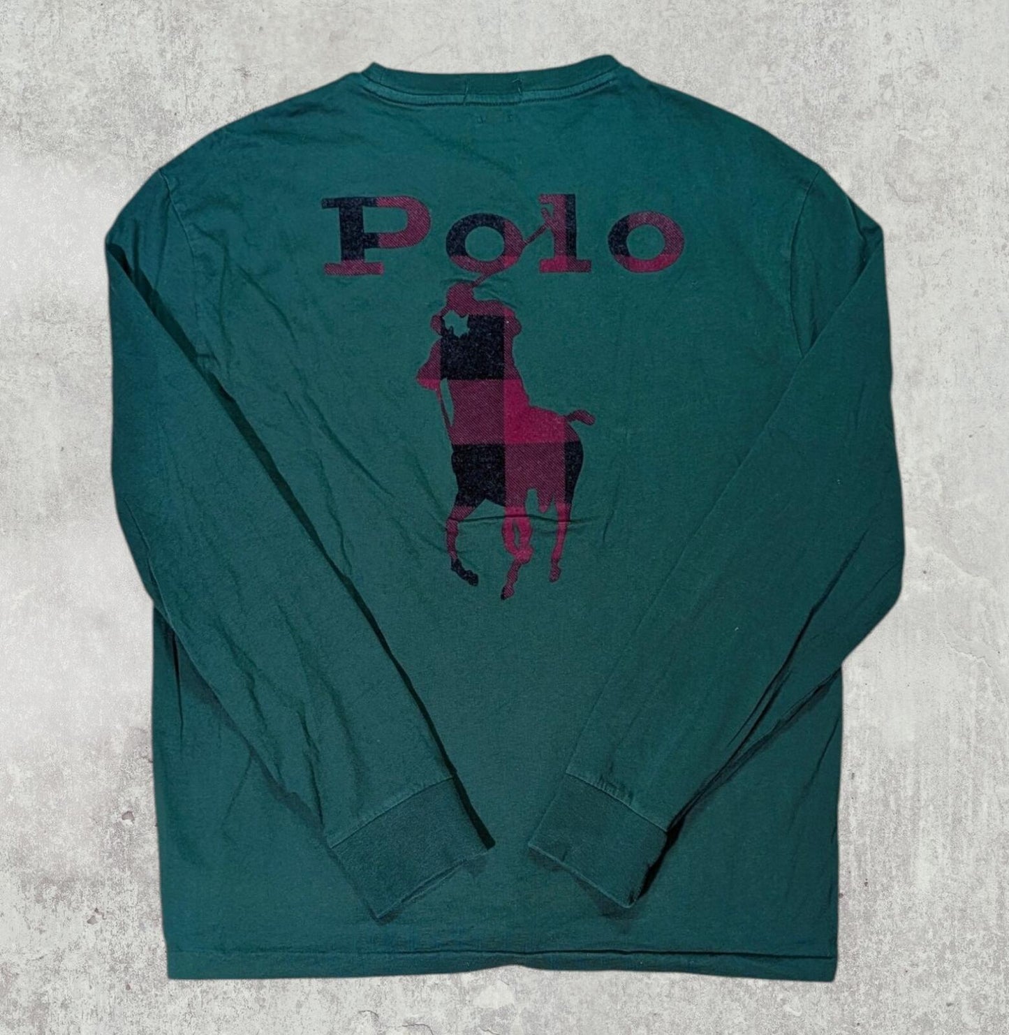 Ralph Lauren Men's Classic Fit T Shirt - Green - Size Medium