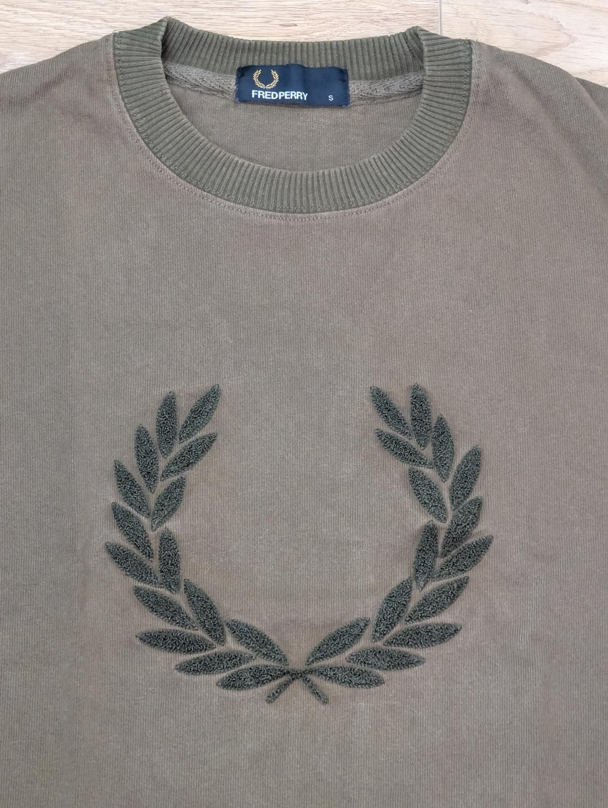 Fred Perry Men's Sweatshirt Jumper - Khaki - Size Small