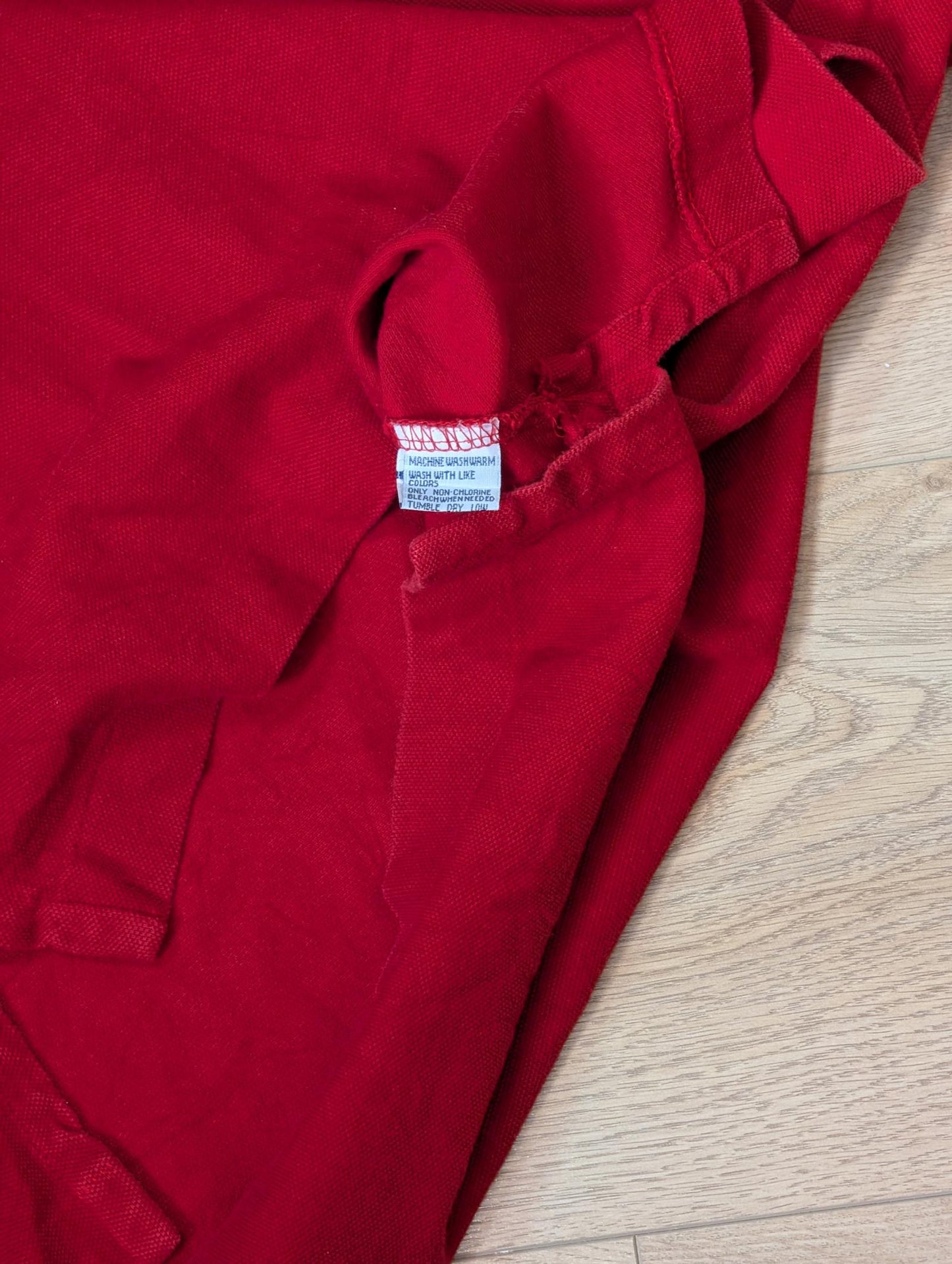 Ralph Lauren Men's Polo T Shirt - Red - Size Large