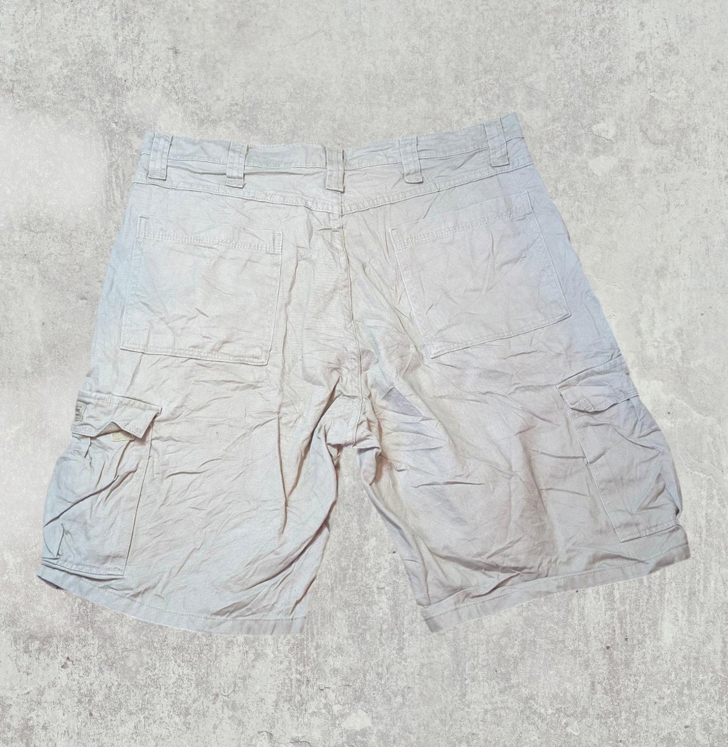 Wrangler Men's Cargo Shorts - Tan - Size 36W