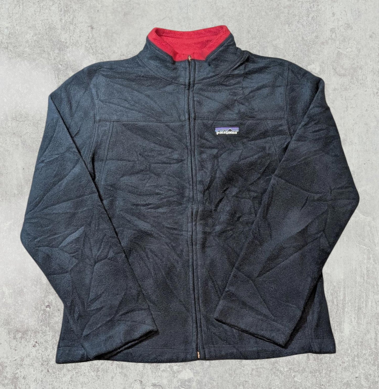 Patagonia Men's Synchilla Fleece Jacket - Navy - Size Small