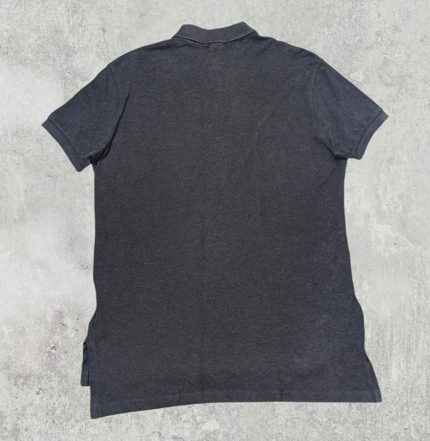 Ralph Lauren Men's Custom Fit Polo T Shirt - Grey - Size Small