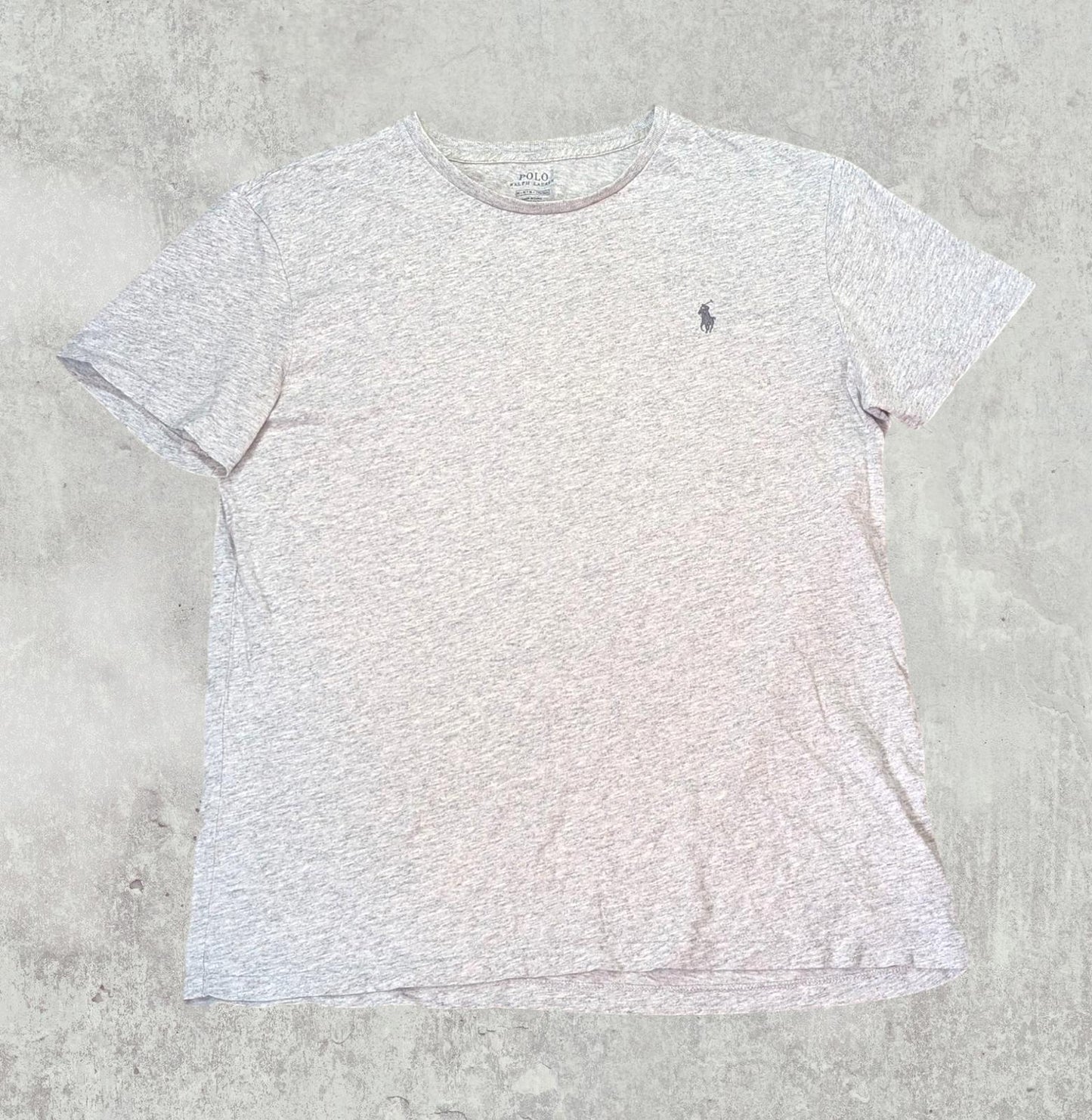 Ralph Lauren Men's T Shirt - Grey - Size Medium