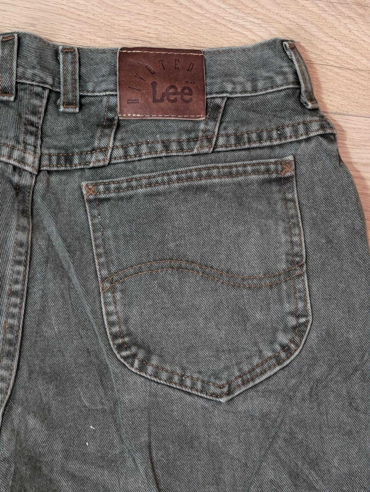 Lee Women's Straight Jeans - Green - Size 31W 27L