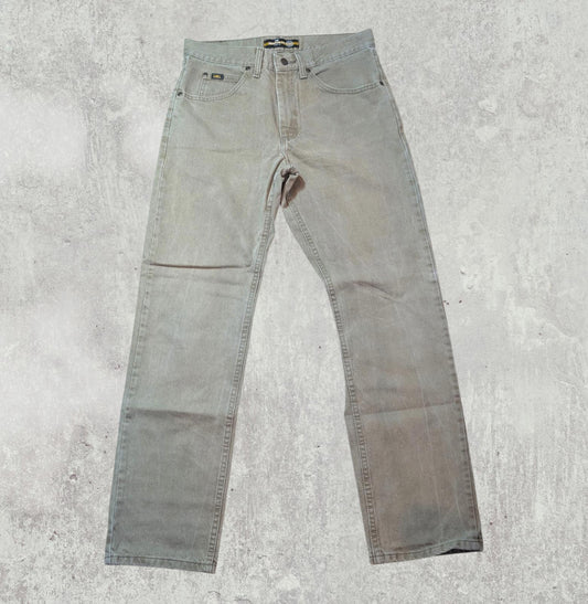 Lee Men's Straight Jeans - Tan - Size 32W 32L