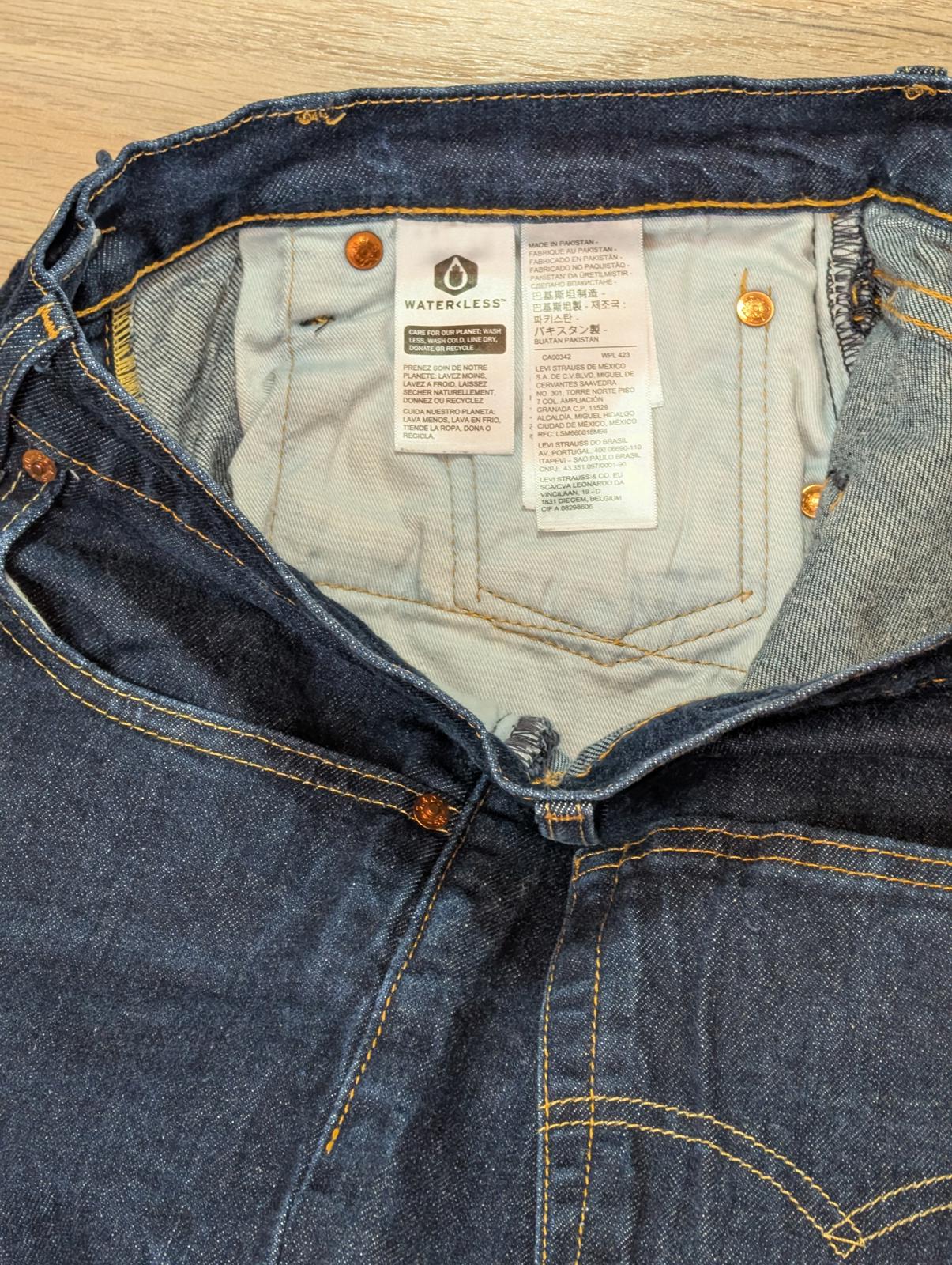 Levi's Men's 512 Slim Tapered Jeans - Blue - Size 31W 32L