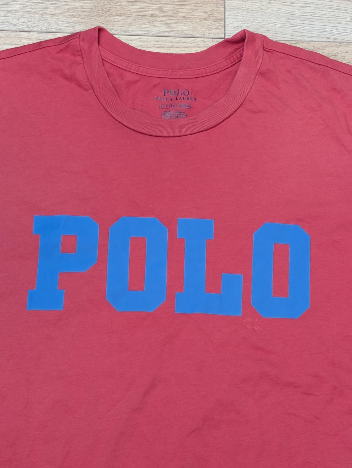 Ralph Lauren Men's T Shirt - Red - Size Small