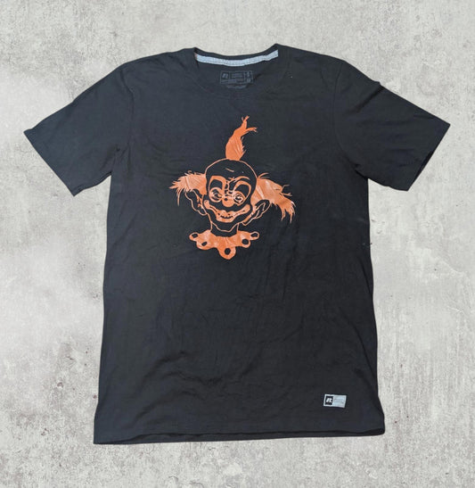 Russell Athletic Men's Clown T Shirt - Black - Size Small