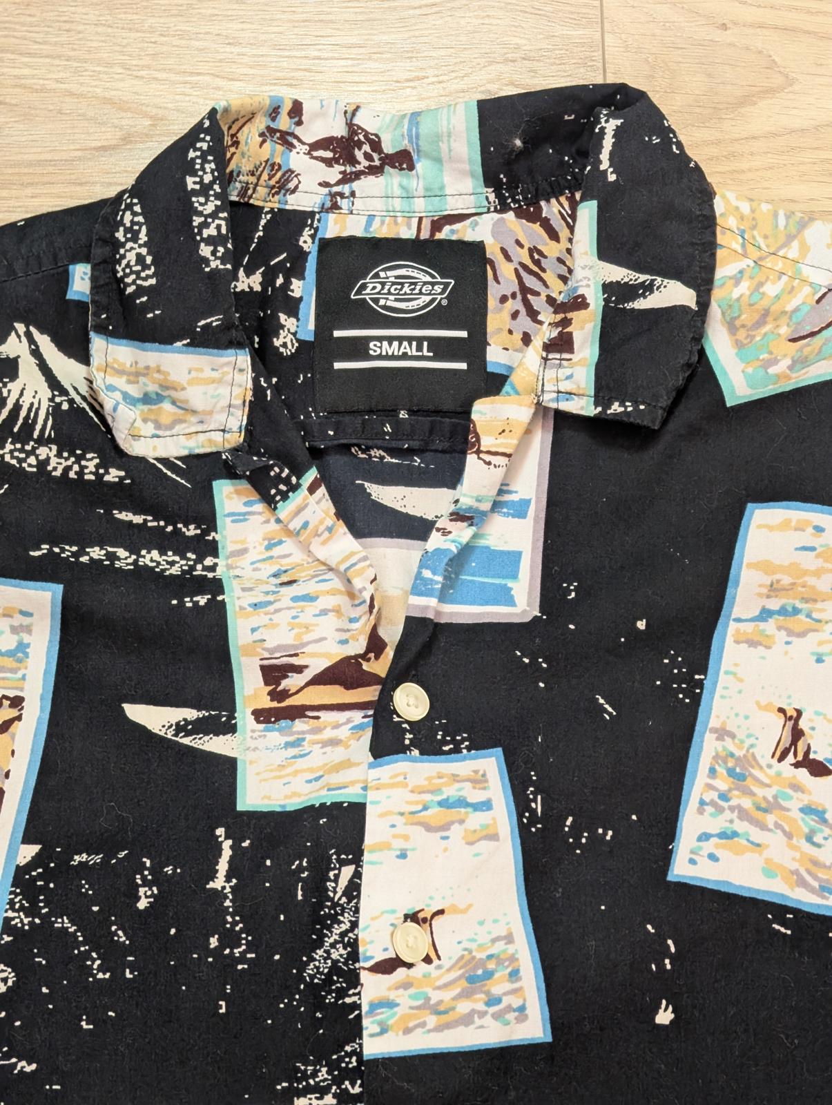 Dickies Men's Shirt - Black - Size Small