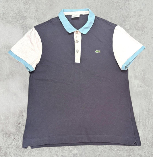 Lacoste Men's Slim Fit Polo T Shirt - Navy - Size 4 / Medium