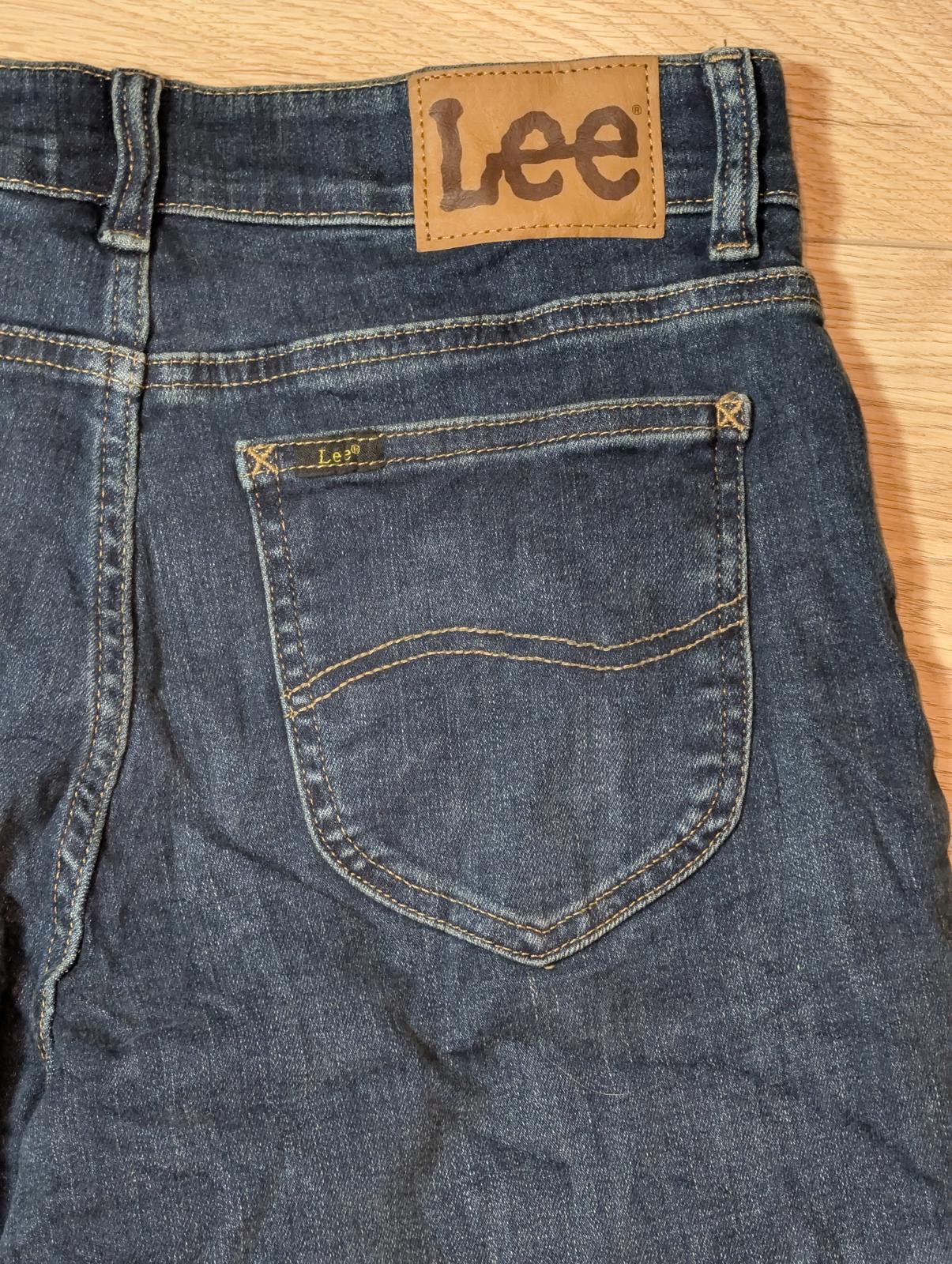 Lee Women's Straight Jeans - Blue - Size 28W 28L